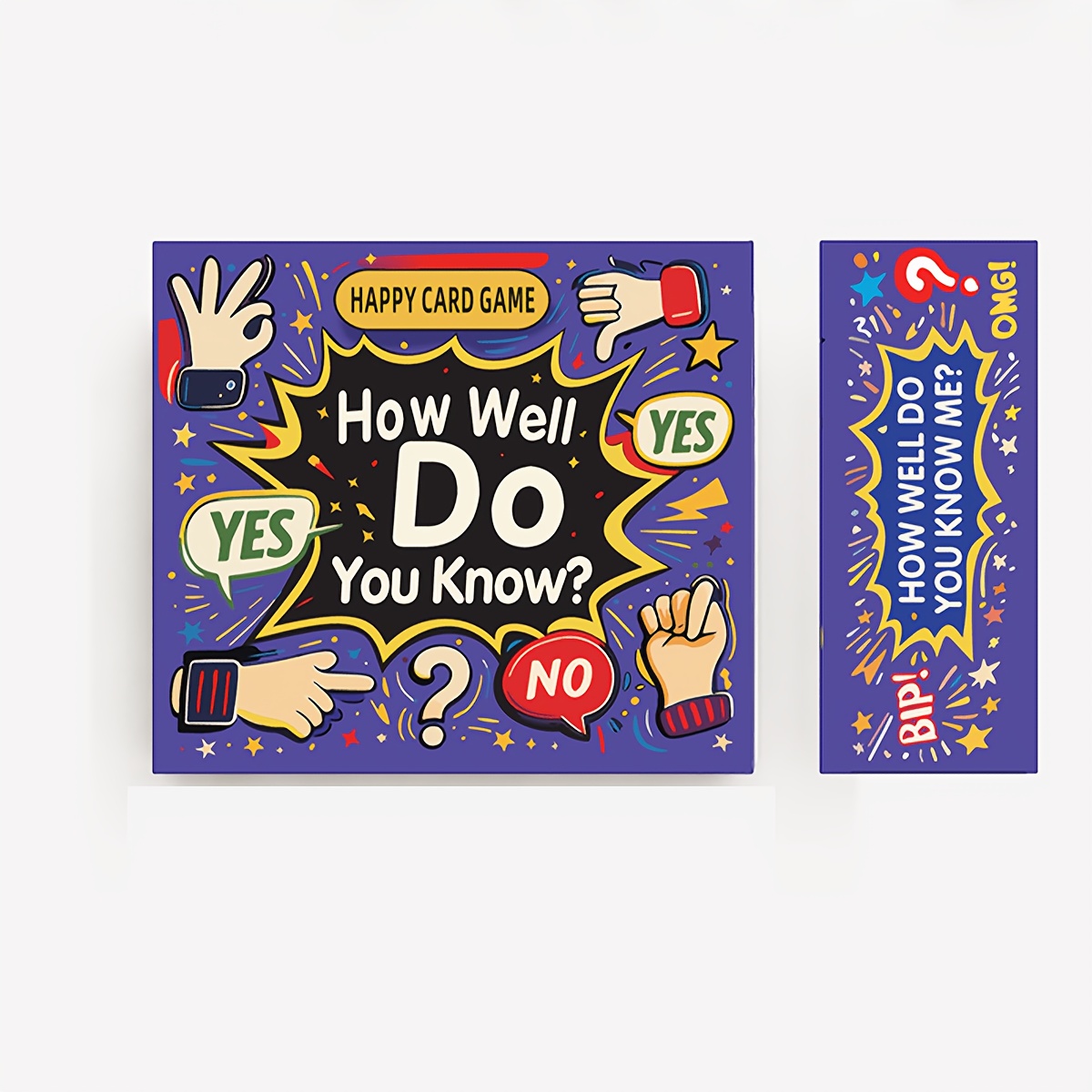 Board Game With Questions - 50 diepgaande vraagkaartjes bordspel Hoe goed