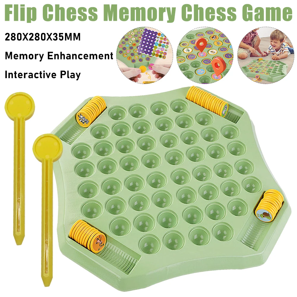 Board Game Oath - Flip Chess Memory Board Game Educatief