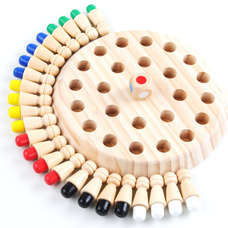 Board Game Oath - Houten Memory Match Stick Schaken Kleur