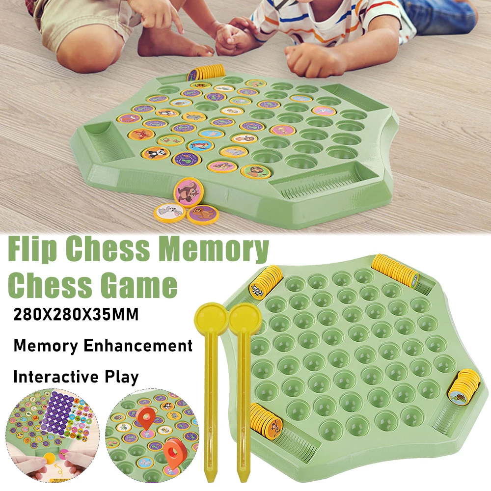 Board Game Oath - Flip Chess Memory Board Game Educatief