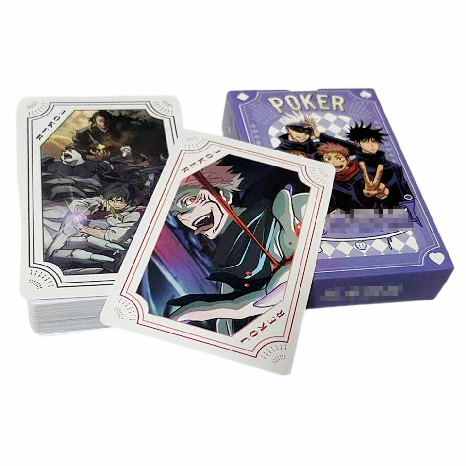Board Game With Questions - Jujutsu Kaisen Poker Kaarten Bordspellen Anime