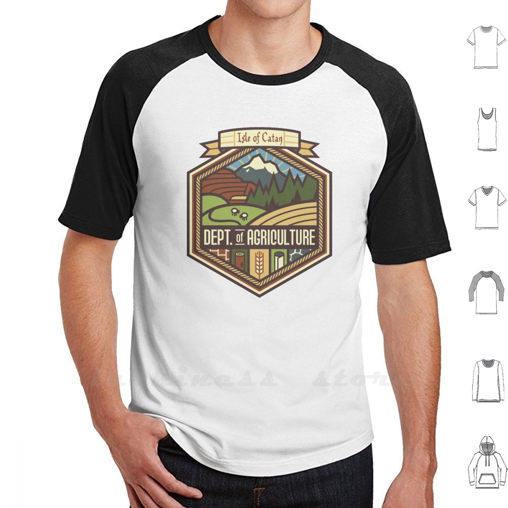 Board Game Catan - Settlements Welkom T-shirt Big Size Catan