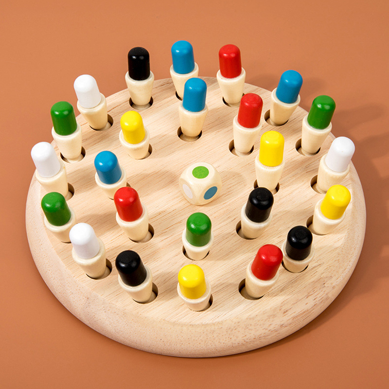 Board Game Oath - Kinderen Houten Memory Match Stick Chess
