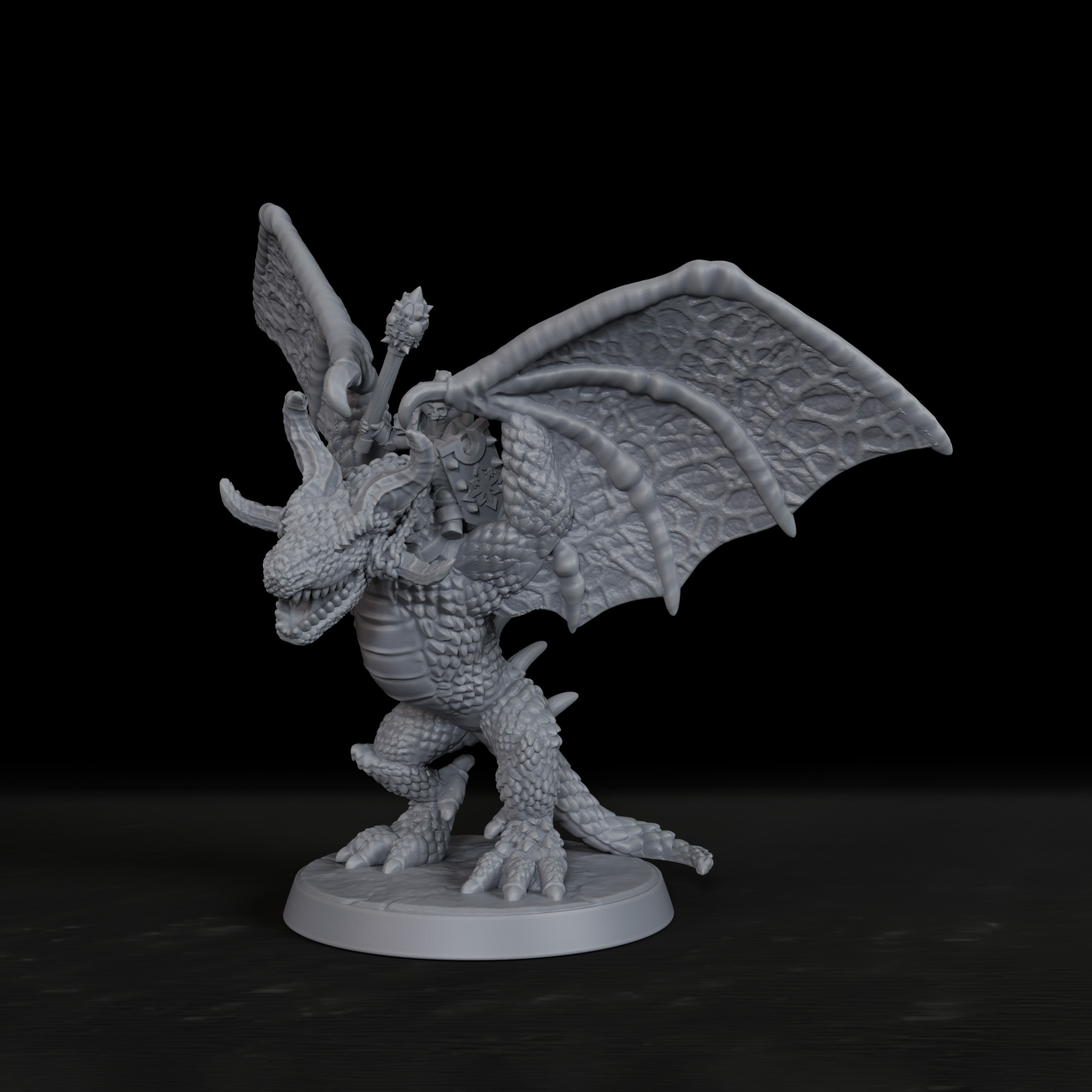 RPG Knight on Wyvern miniatuur - Miniature Terrain Set recensie en prijs