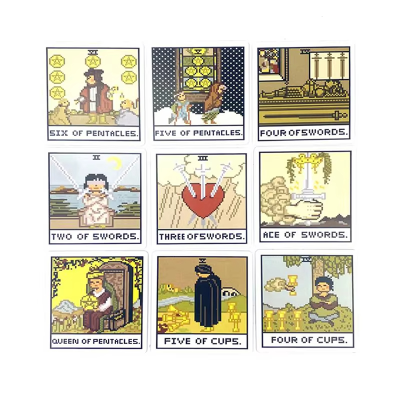 8-bits Fantasy Tarot Deck Card - Board Game Life recensie en prijs