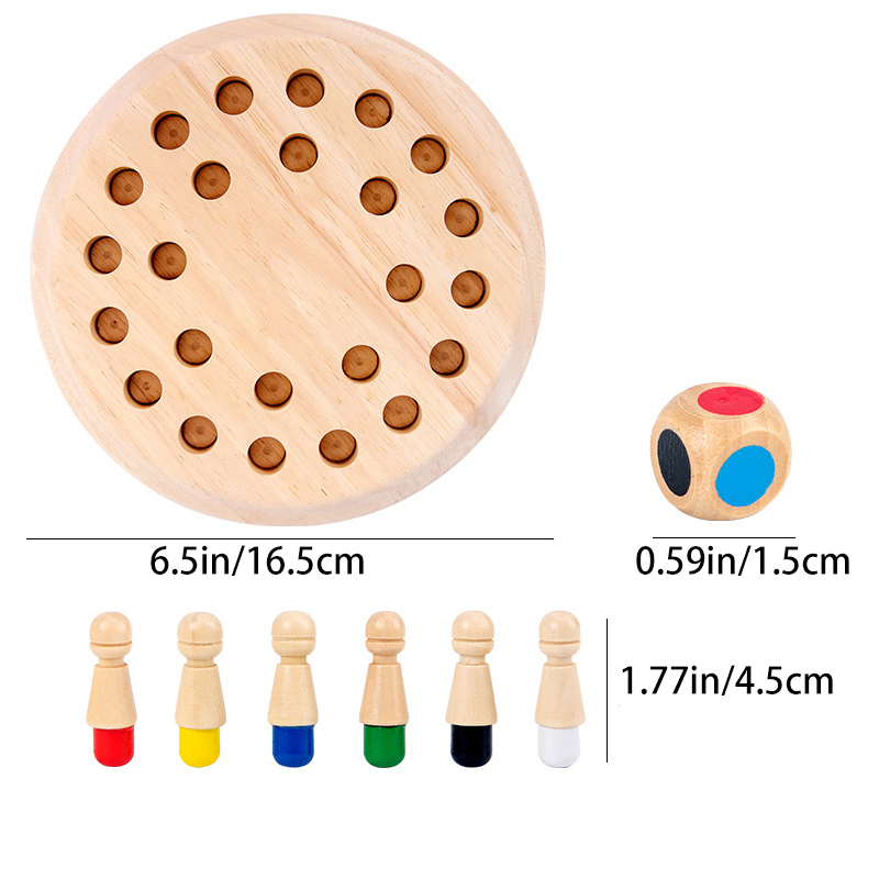 Houten Memory Matchstick Schaa - Board Game Oath recensie en prijs