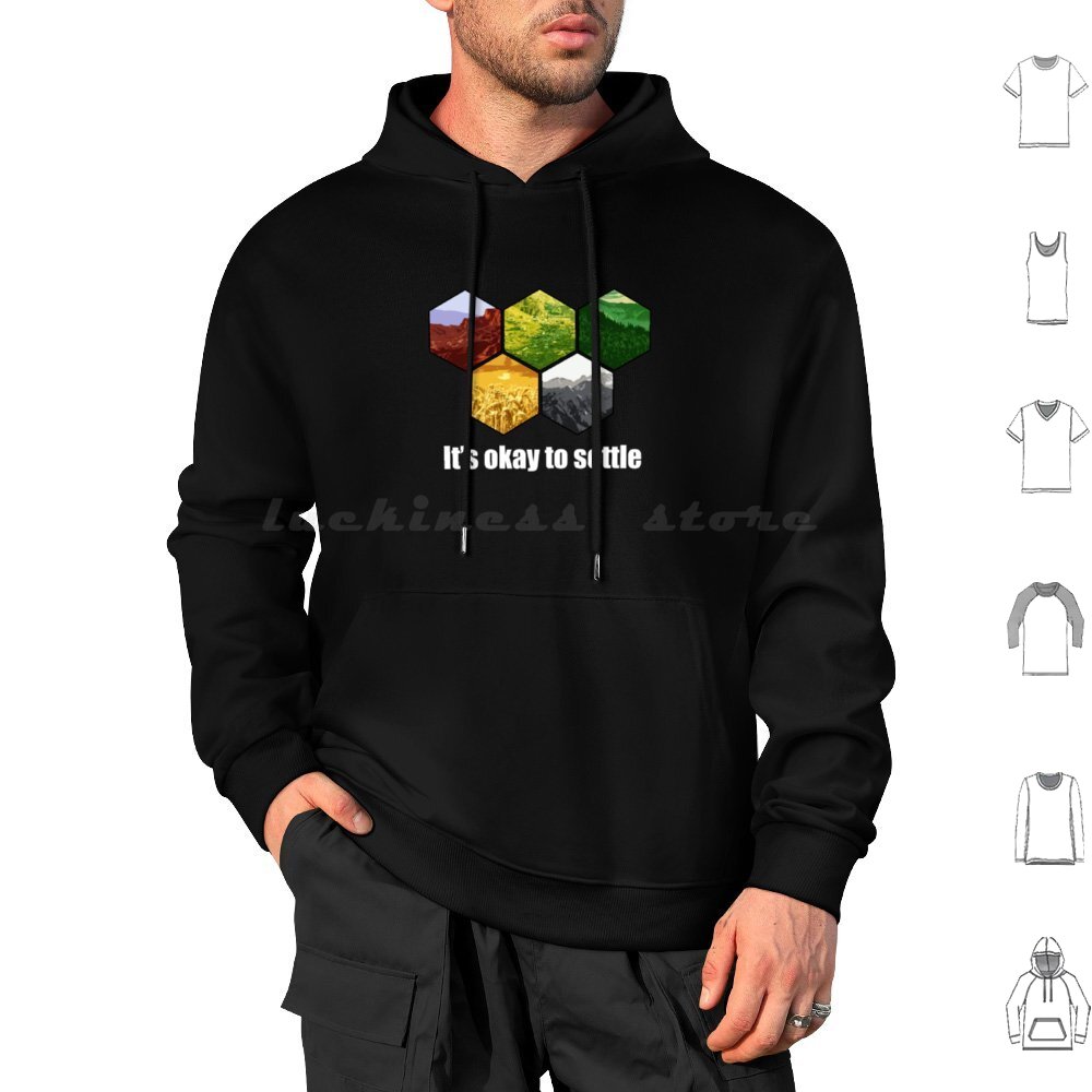 Het _S Okay To Settle Hoodie K - Board Game Catan recensie en prijs