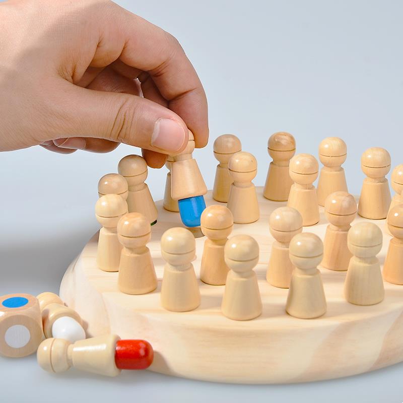 Houten Memory Match Stick Scha - Board Game Oath recensie en prijs