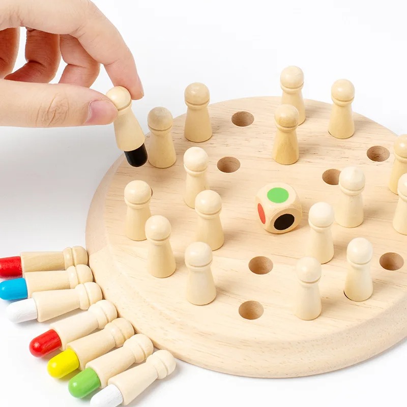 Houten Memory Match Stick Ches - Board Game Oath recensie en prijs