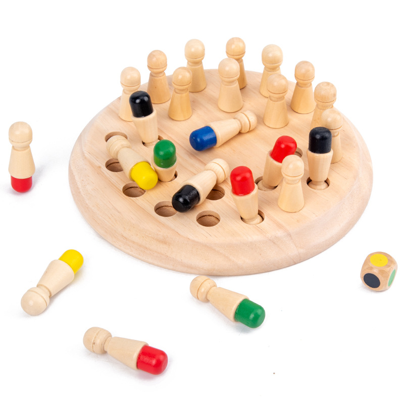 Houten Memory Match Stick Scha - Board Game Oath recensie en prijs