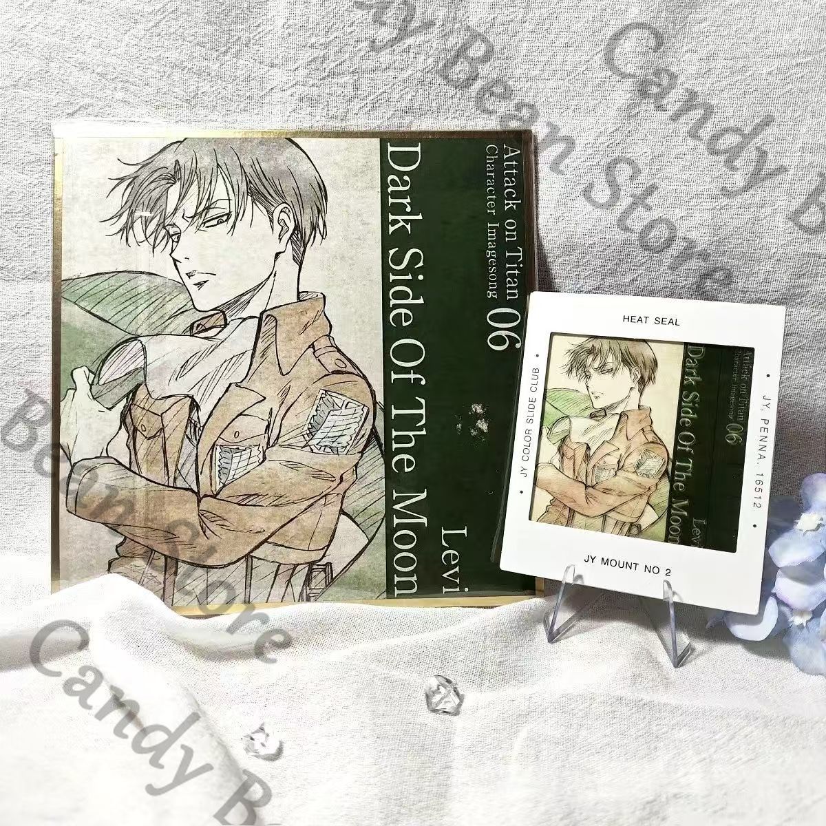 Anime Aanval op Titan Levi Ack - Board Game Illustrator recensie en prijs