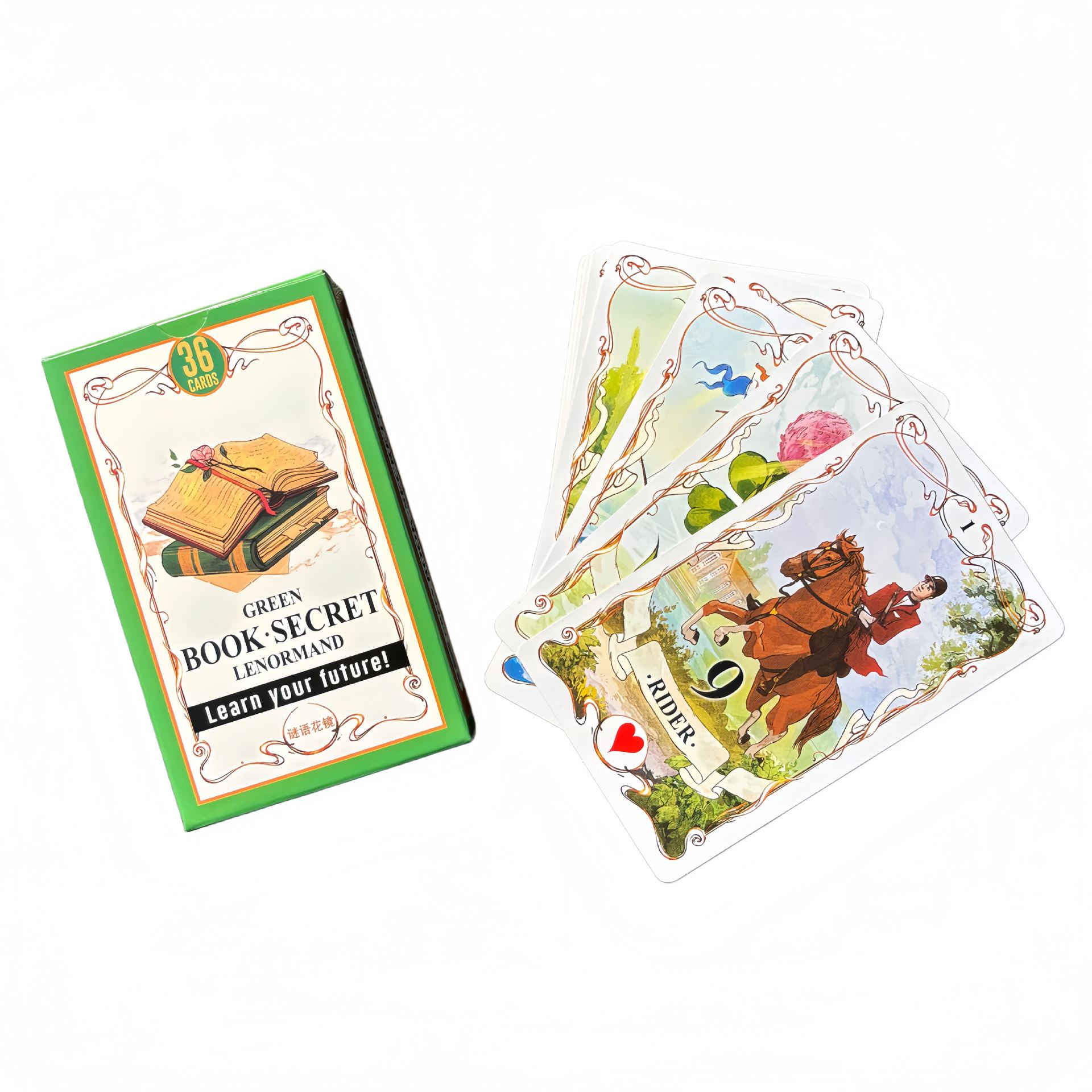 Green Book Secret Lenormand Or - Board Game Life recensie en prijs