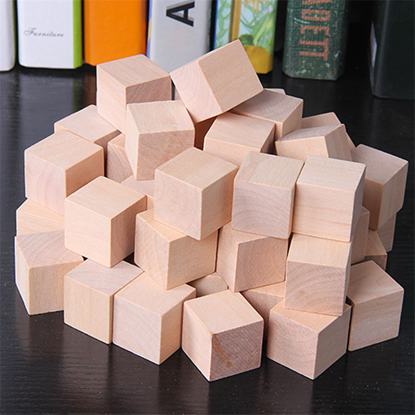 30 stks/partij 2X2 CM Houten K - Board Game With Questions recensie en prijs