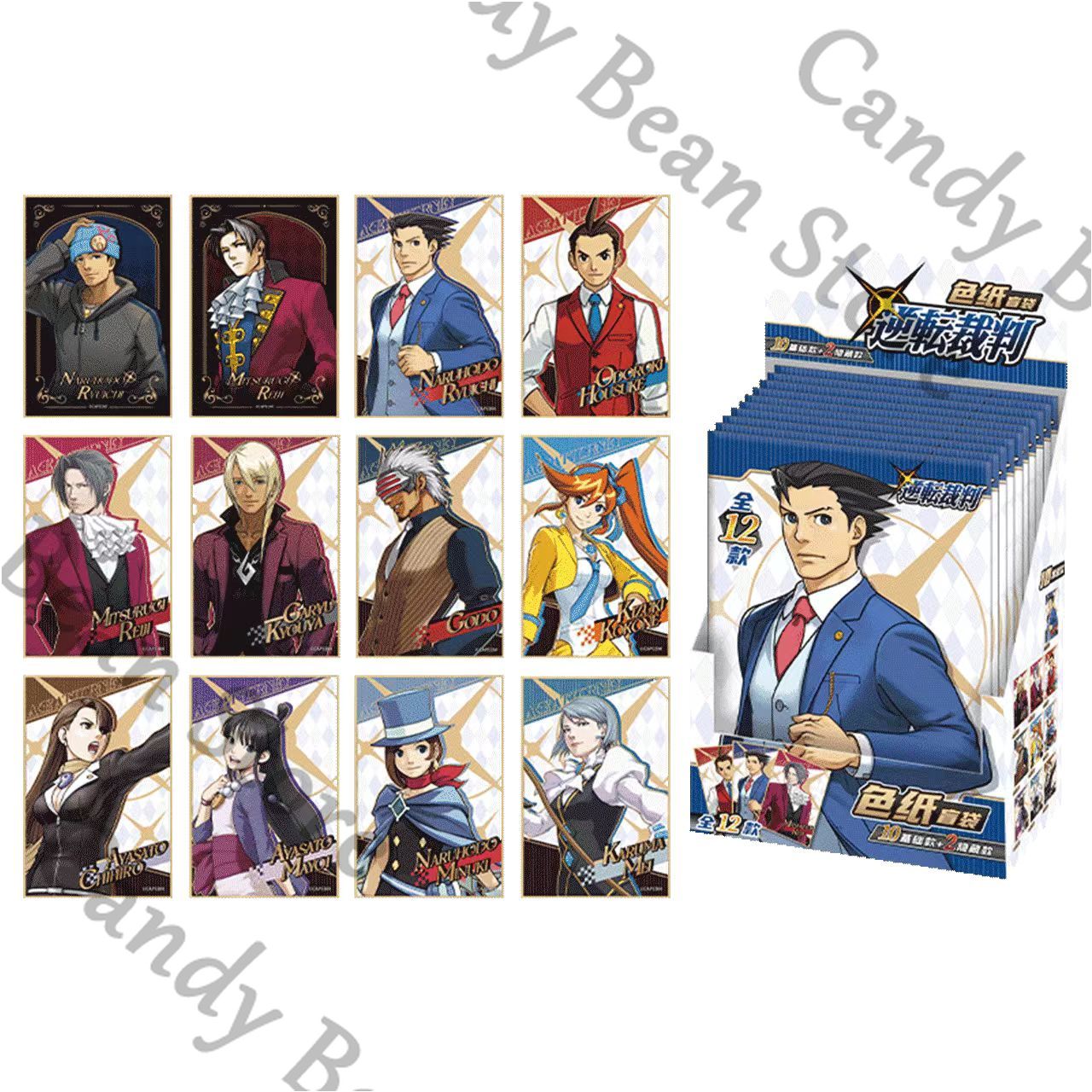 Echte Anime Ace Attorney Miles - Board Game Illustrator recensie en prijs