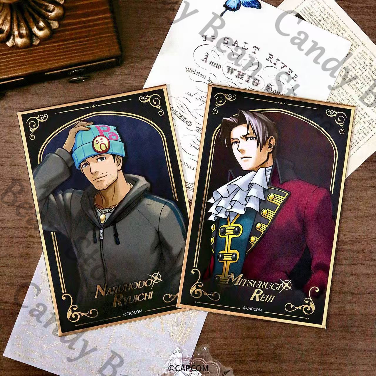 Echte Anime Ace Attorney Miles - Board Game Illustrator recensie en prijs