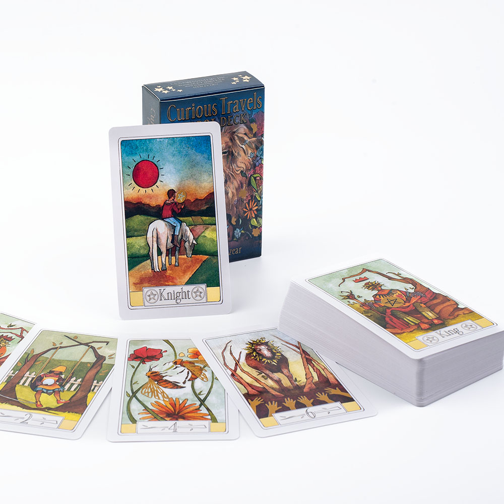 Curious Travels Tarot 10,3 * 6 - Board Game Illustrator recensie en prijs