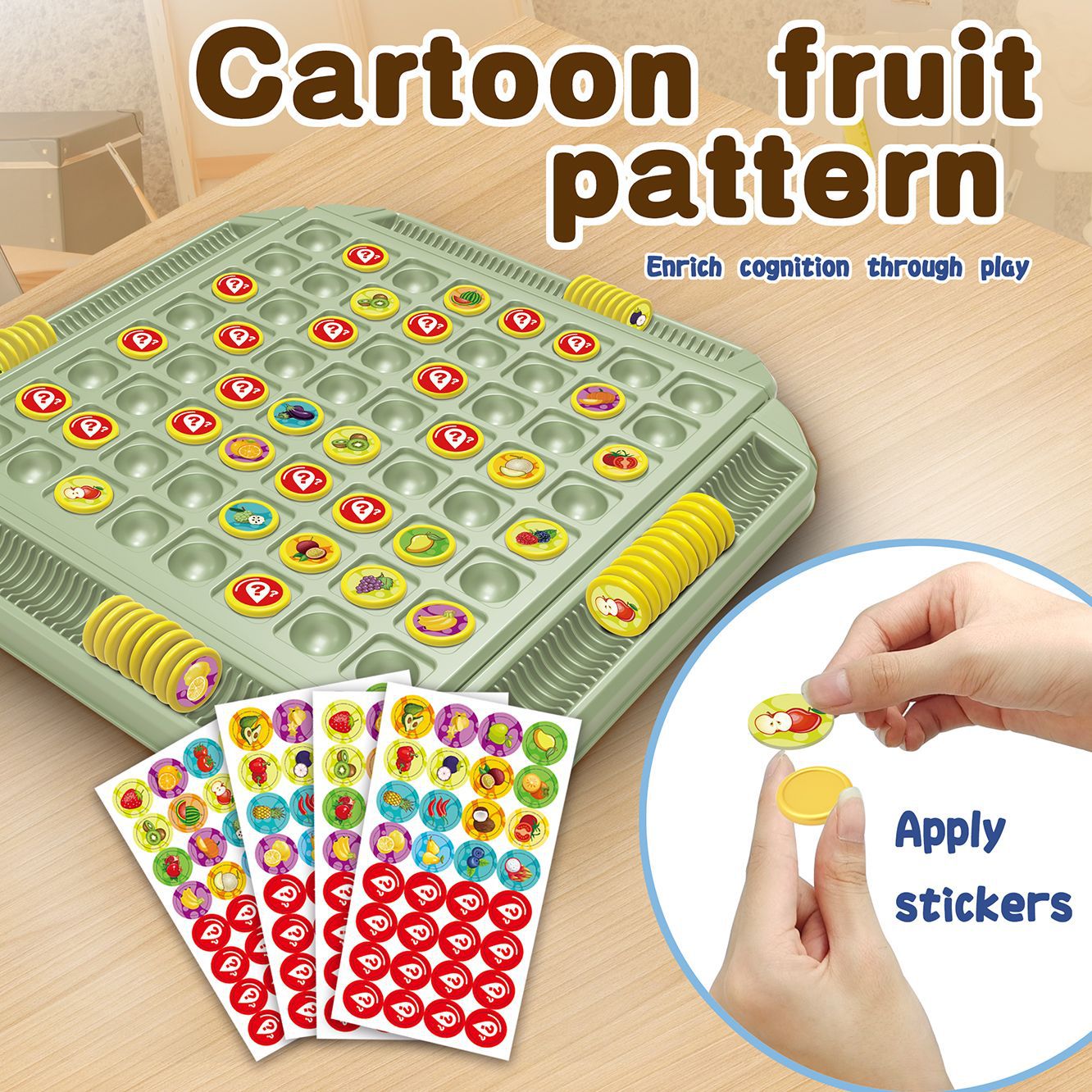 Fruit Flip Chess Memory Match  - Board Game Oath recensie en prijs