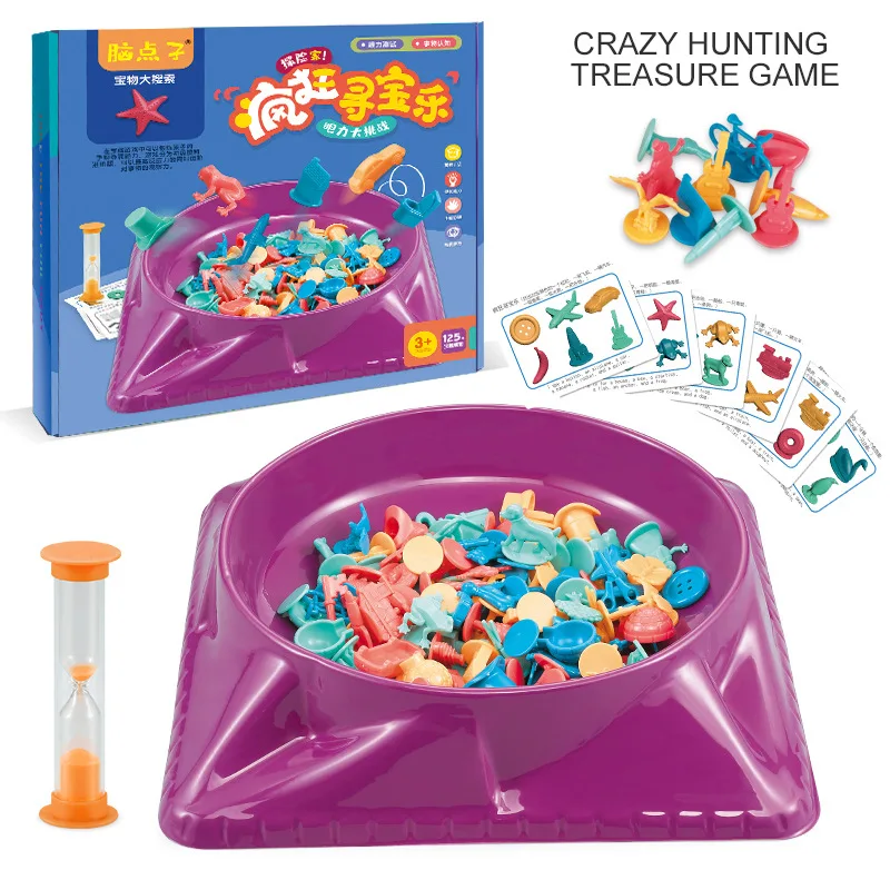 Kinderen Crazy Treasure Hunt K - Board Game With Questions recensie en prijs
