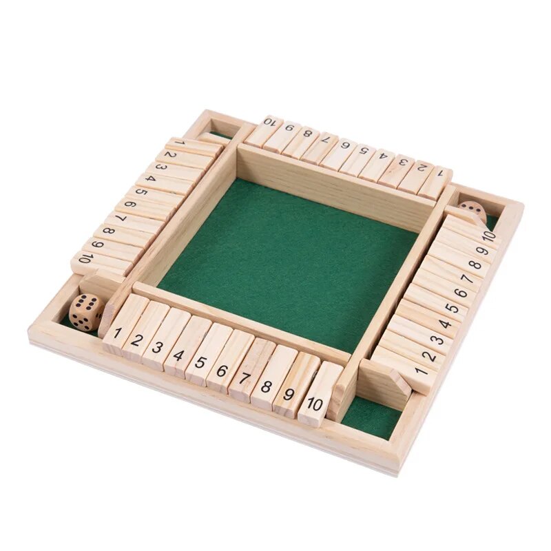 Houten dobbelstenen bordspel S - Board Game With Questions recensie en prijs